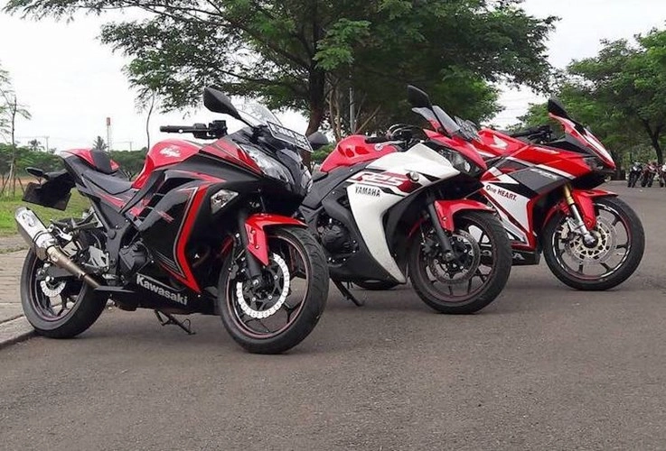 Honda cbr250rr thắng áp đảo r25 và ninja 250 trong các bài test trên đường đua - 9