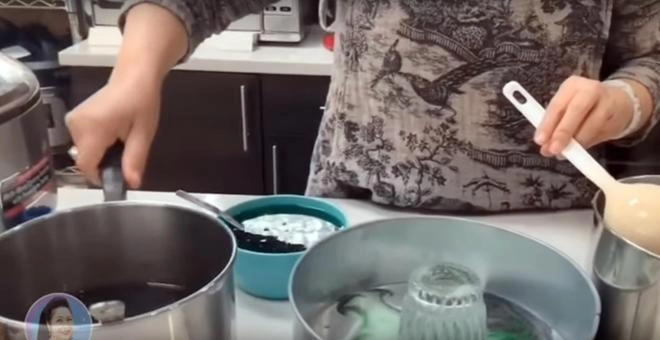Hồng vân làm thạch rau câu sơn thuỷ ngon mắt nhưng dân mạng thi nhau hiến kế cách hay hơn - 3