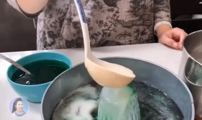 Hồng vân làm thạch rau câu sơn thuỷ ngon mắt nhưng dân mạng thi nhau hiến kế cách hay hơn - 4