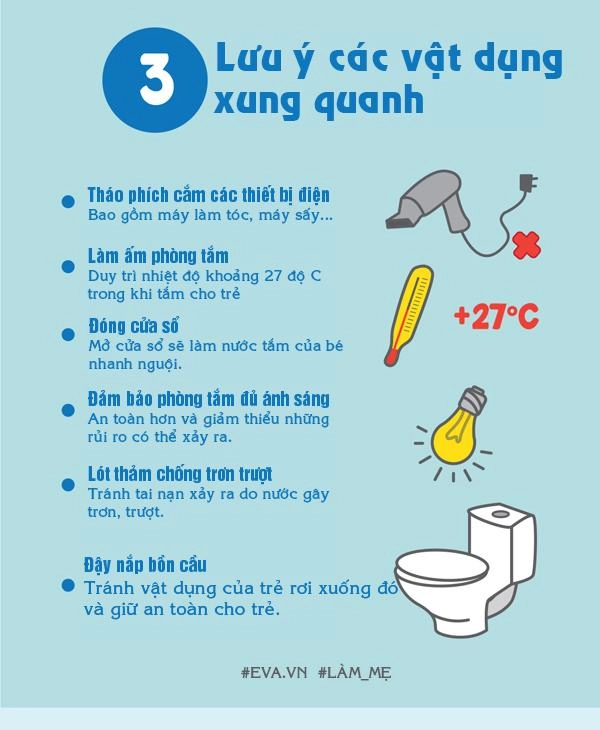 Hướng dẫn bố mẹ cách tắm chuẩn nhất cho trẻ sơ sinh trong ngày lạnh - 5