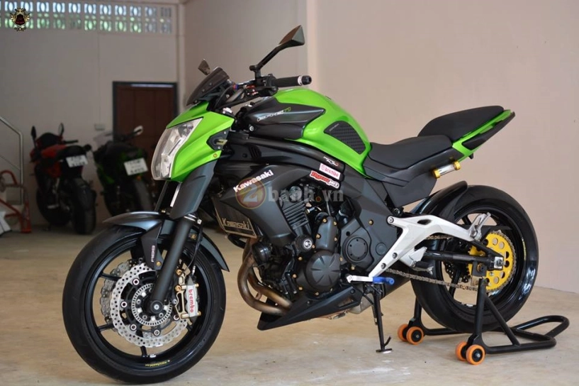 Kawasaki er-6n trong bản độ hiệu năng cao của biker thái lan - 3