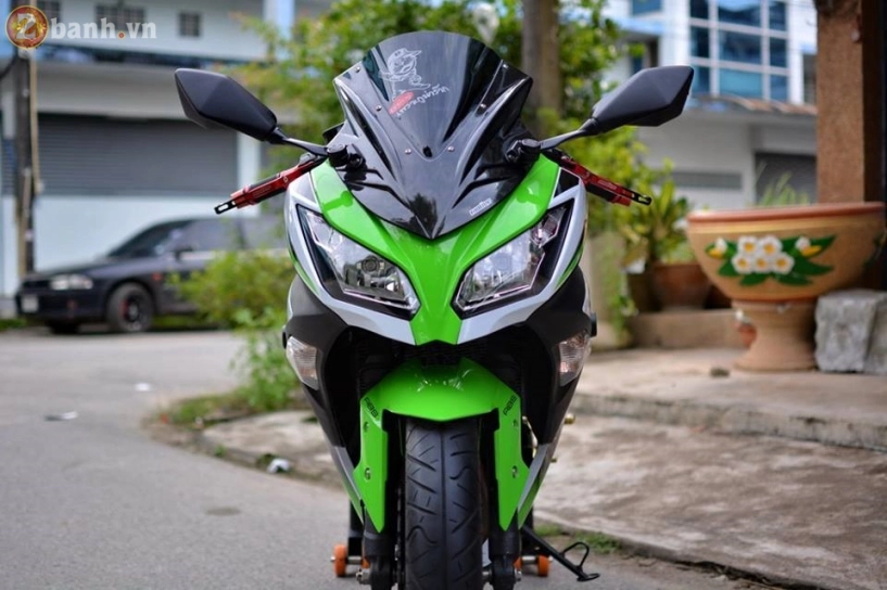 Kawasaki ninja 300 phiên bản kỷ niệm 30 năm độ cực chất - 4