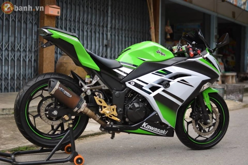 Kawasaki ninja 300 phiên bản kỷ niệm 30 năm độ cực chất - 12