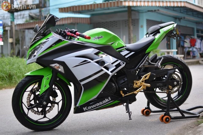 Kawasaki ninja 300 phiên bản kỷ niệm 30 năm độ cực chất - 13