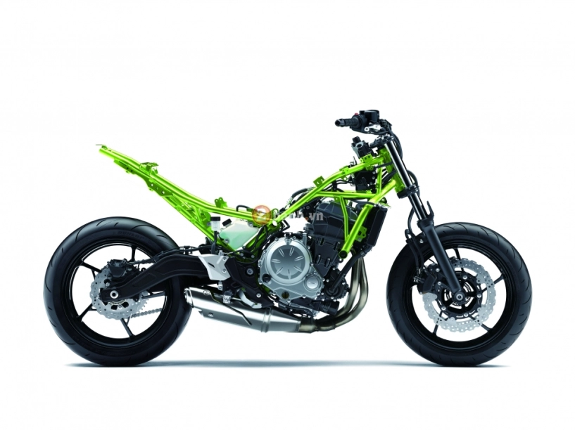 Kawasaki z650 chính thức lộ diện tại triển lãm eicma 2016 - 25