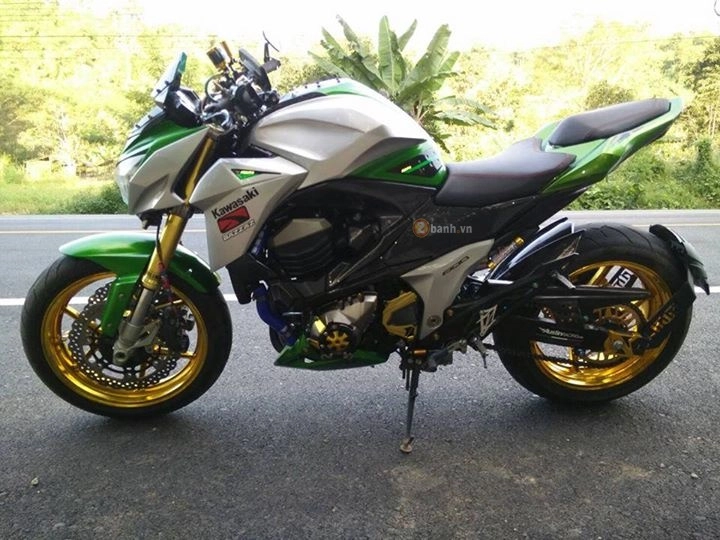 Kawasaki z800 độ nhẹ nhàng nhưng đầy nổi bật và ấn tượng - 1