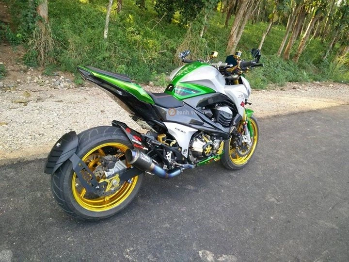 Kawasaki z800 độ nhẹ nhàng nhưng đầy nổi bật và ấn tượng - 8