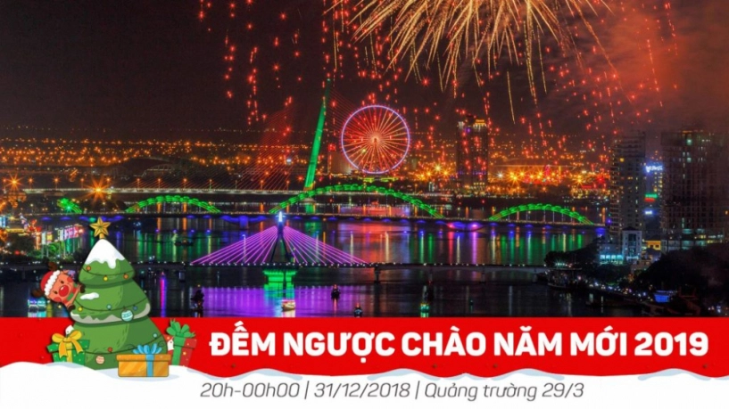 Không chỉ hà nội mới có countdown 2019 các tỉnh khác cũng hoành tráng chẳng kém - 3