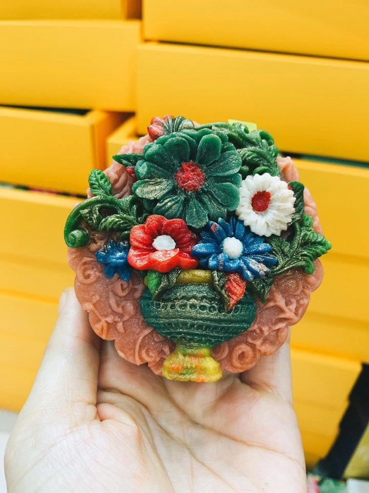 Lần đầu làm chơi chơi bánh trung thu của 8x đã đẹp đến nỗi khách nước ngoài muốn đặt hàng - 14