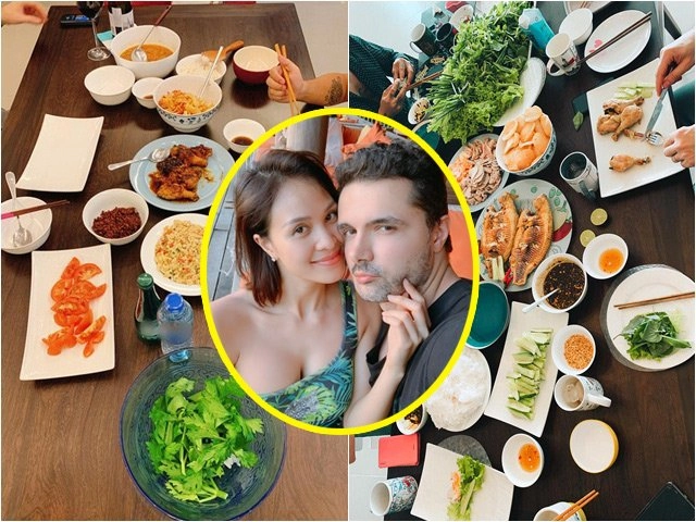 Mc giọng hát việt mếu máo vào bếp sau đám cưới phản ứng của ông xã mới gây chú ý - 5