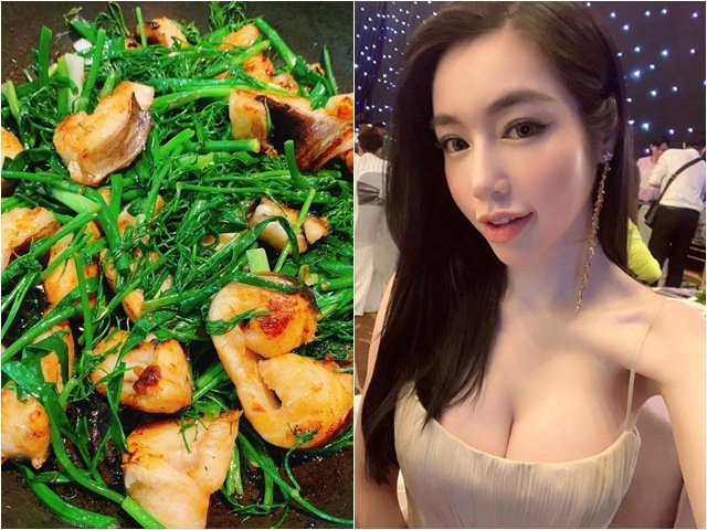 Mẹ 2 con nóng bỏng nhất showbiz nấu nướng dân tình khen đến kho cá thôi cũng đẹp nữa - 17