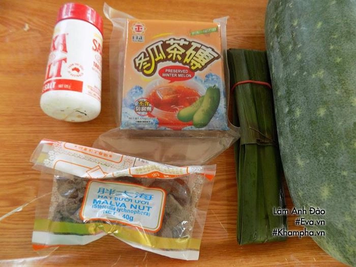 Nấu trà bí đao thanh mát giải nhiệt cho cả nhà sau tết - 1