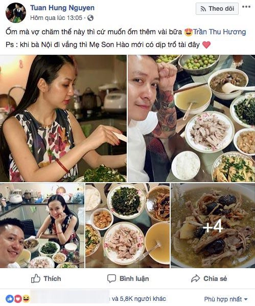Người bán hàng ngạc nhiên khi thấy tuấn hưng xách làn đi chợ nấu cơm cho vợ bầu con nhỏ - 7