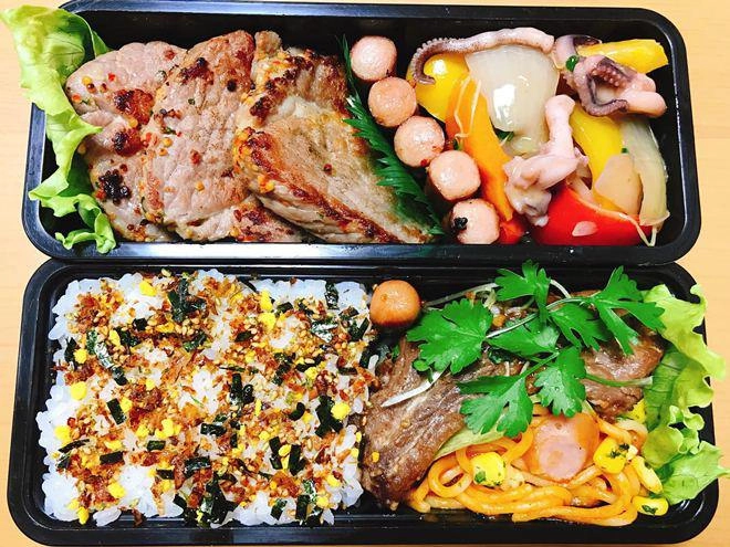 Những hộp cơm bento thịnh soạn của cô nàng khéo hết phần người ta chuẩn bị cho chồng - 7