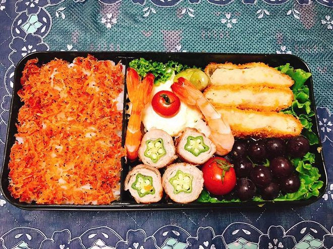 Những hộp cơm bento thịnh soạn của cô nàng khéo hết phần người ta chuẩn bị cho chồng - 8