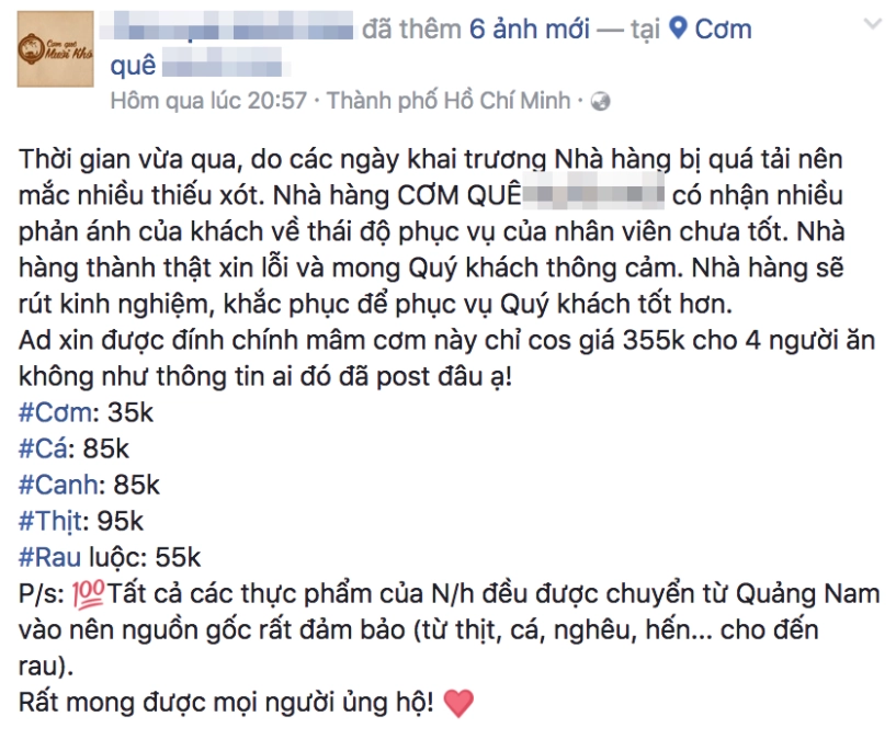 Quán cơm quê trường giang mọi thứ đều tuyệt vời trừ 2 điểm khiến khách không muốn quay lại - 8