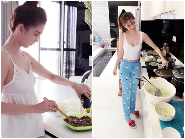 Hà hồ khoe đầu bếp nước ngoài đãi toàn món tuyệt phẩm nhưng hạt gạo đen xì gây chú ý - 16