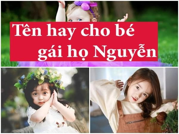 Tên hay cho bé gái họ nguyễn sinh năm kỷ hợi 2019 - 1