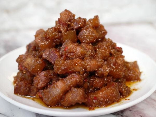 Thịt chưng mắm tép thơm ngon đậm đà với cách làm đơn đản - 9