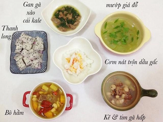 Thực đơn cho bé 1 tuổi nhiều món ngon giàu dinh dưỡng - 15