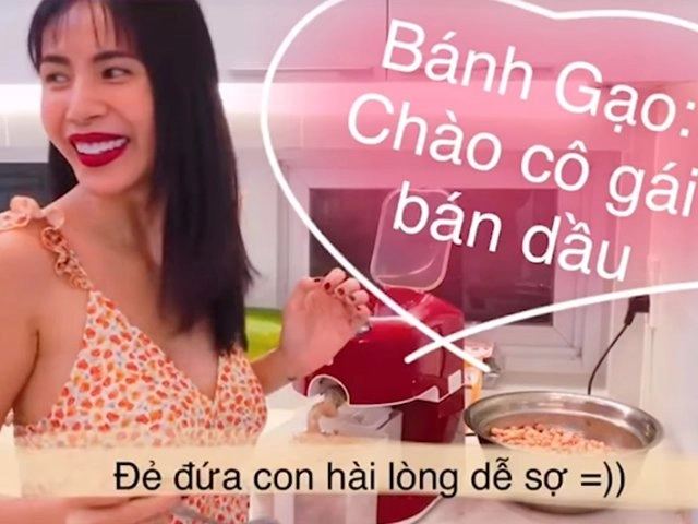 Thủy tiên làm trà sữa cho chồng con fan hỏi mua cô liền đáp chị đẹp nên sữa chị đắt - 20