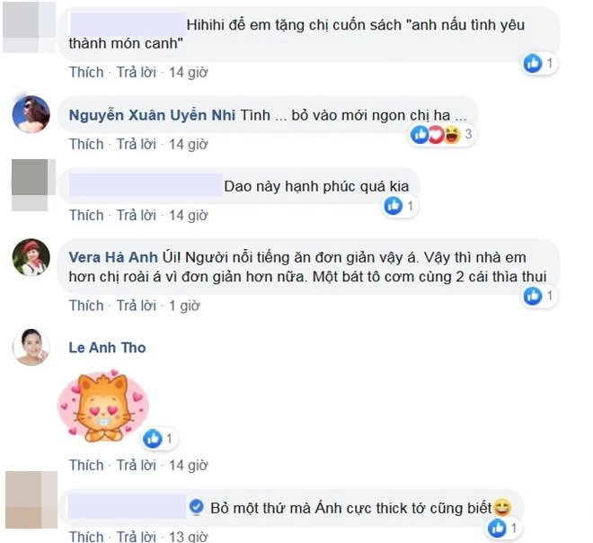 Trương ngọc ánh khoe cơm ngon liền bị thắc mắc danh tính người nấu vì một câu nói - 3