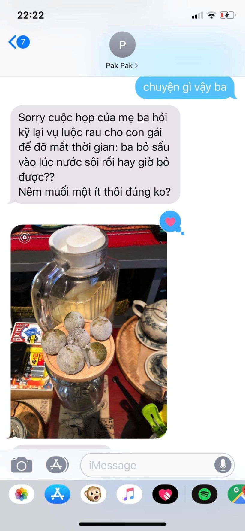 Vợ phạm anh khoa đi chơi để chồng tự vào bếp tin nhắn hé lộ điều bất ngờ - 2