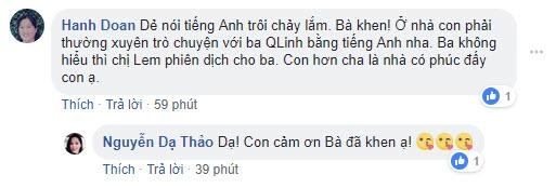 Vợ quyền linh khoe clip con bắn tiếng anh người thân vào tiết lộ điều khiến chị trả lời vội - 3