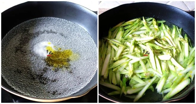 Xào măng tây đừng vội cho ngay vào nồi thêm bước này món ăn vừa xanh giòn lại tuyệt ngon - 2