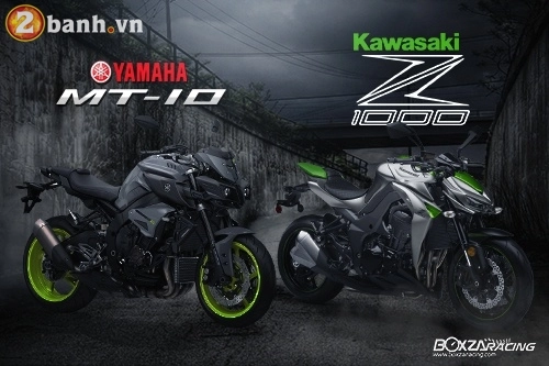 Yamaha mt-10 vs kawasaki z1000 - kẻ 8 lạng người nửa cân - 1