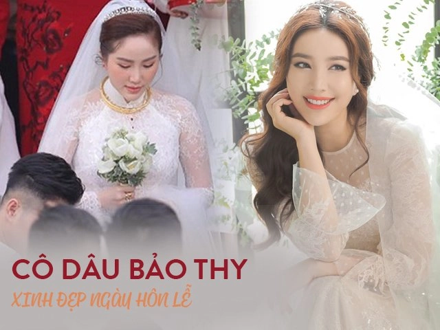 Bảo thy diện 3 bộ váy cưới ren tinh xảo tôn trọn sắc vóc tựa nữ thần ngày lấy chồng - 15