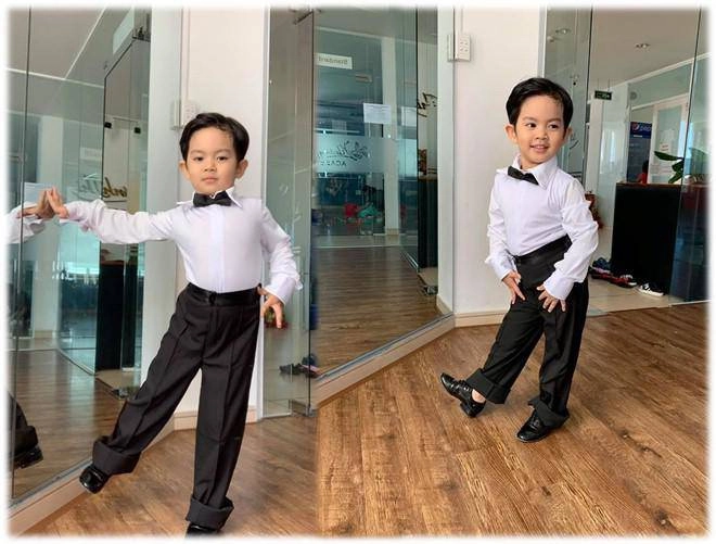 Con trai 4 tuổi dành hcb nhảy dancesport khánh thi tiết lộ lý do không dám nhìn con thi - 7