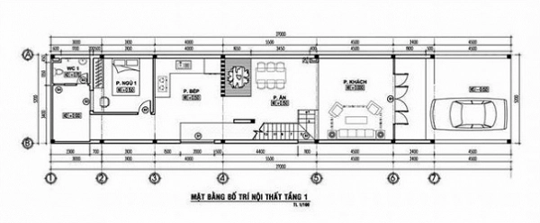 Mẫu thiết kế nhà ống 2 tầng 5x20m không thể bỏ qua nếu xây nhà năm 2020 - 3