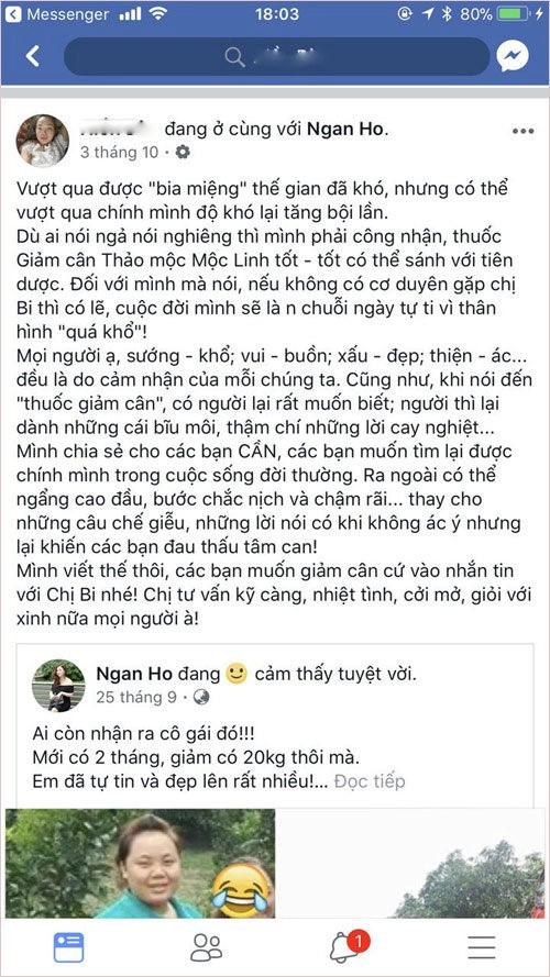 Mẹ bỉm sữa bị tưởng nhầm là đập đi xây lại vì giảm 30kg - 2