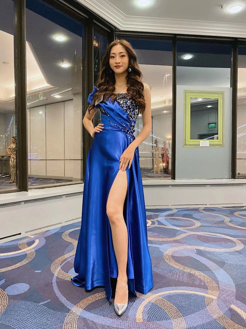 Miss world lương thuỳ linh makeup sương sương đi ăn với đôi mắt loang màu xuất sắc - 6