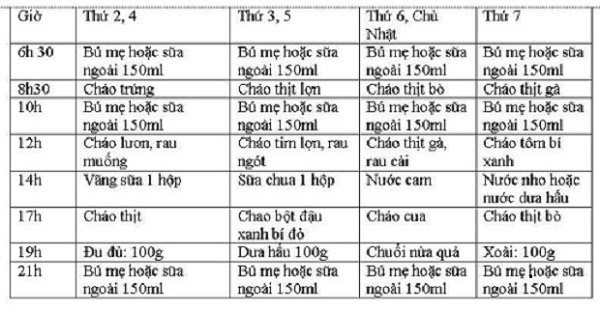 Thực đơn ăn dặm cho bé 8 tháng tuổi đảm bảo đầy đủ dinh dưỡng - 1