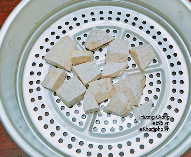 16 mẹ vào bếp làm đãi con món bánh khoai môn chiên xù - 3