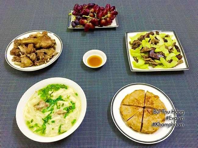 5 người thưởng thức thỏa thích bữa cơm hấp dẫn này - 1