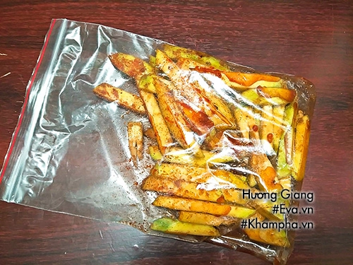 5 phút có ngay đĩa xoài lắc ngon chảy nước miếng - 6