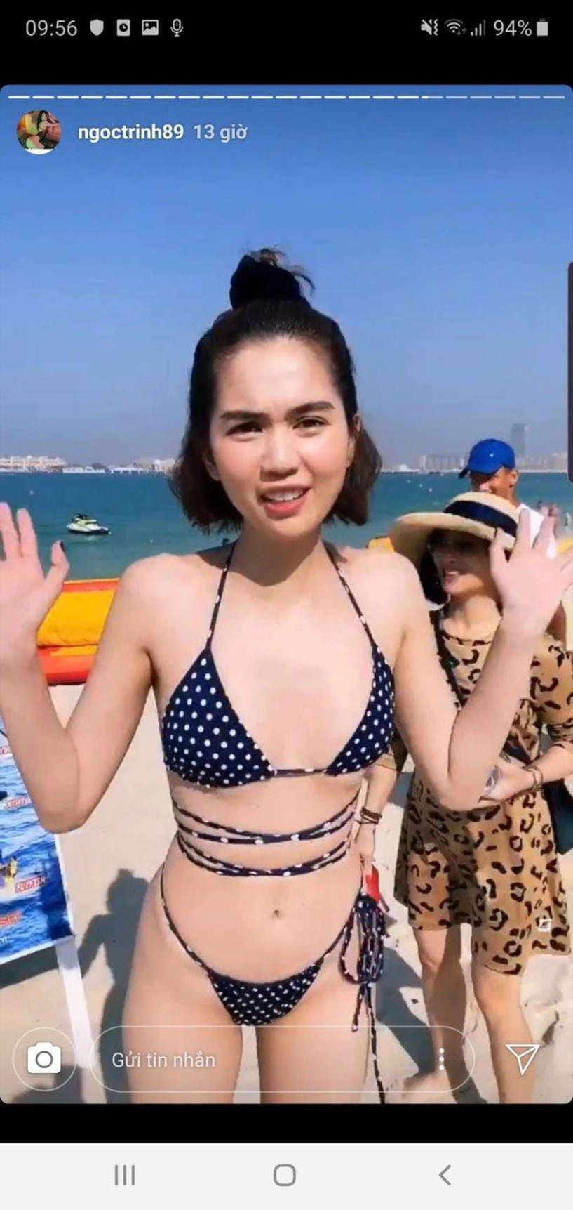 Ai cũng sắm tết váy áo lộng lẫy ngọc trinh hết mua đồ lót đến bikini che không nổi ngực - 8