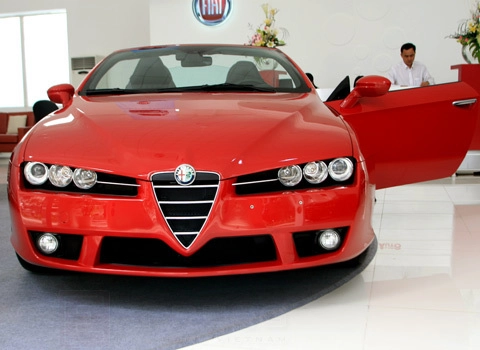  alfa romeo spider - xe mui trần quyến rũ tại sài gòn - 1