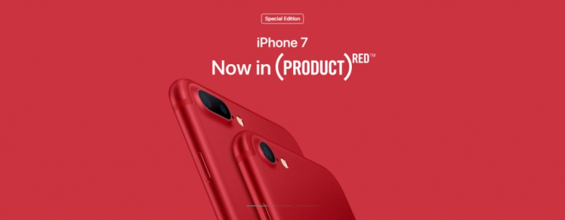 Apple ra mắt iphone 7 special edition đỏ nguyên khối hỗ trợ bệnh nhân hiv aids - 1