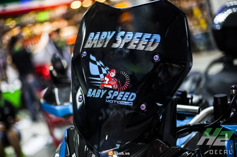 Baby speed và h2 decal giới thiệu siêu phẩm bmw s1000xr đậm chất chơi - 3