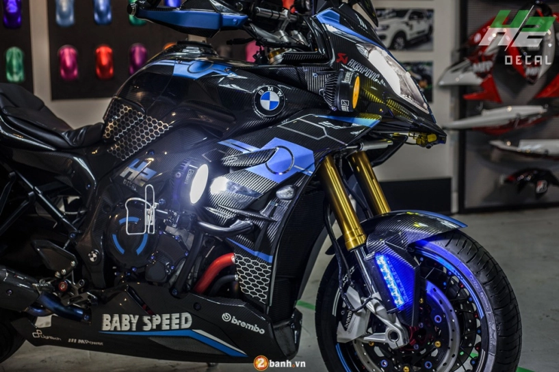 Baby speed và h2 decal giới thiệu siêu phẩm bmw s1000xr đậm chất chơi - 7