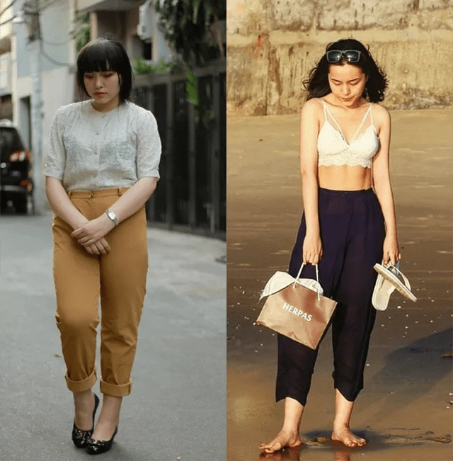 Bằng cách này em gái sinh đôi hà tăng có rãnh bụng ăn đứt vòng eo 56 của ngọc trinh - 4