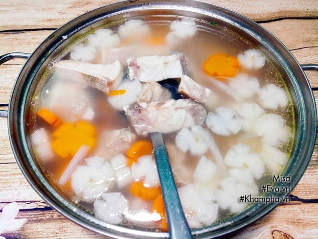 Bánh canh cá bóp nấu nhanh gọn tuyệt ngon cho bữa sáng - 10