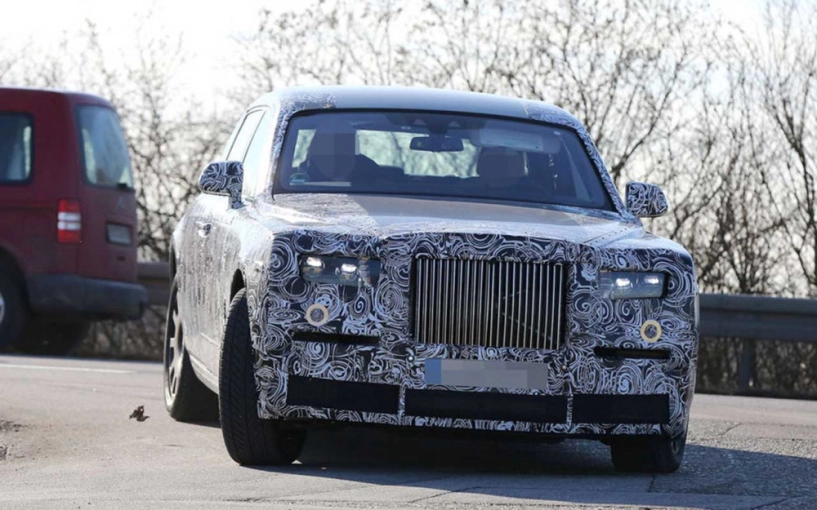 Bất ngờ rolls-royce phantom 2018 hé lộ hình ảnh chạy thử trên đường - 1