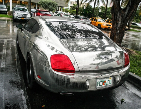  bentley continental gt mạ crôm - 5