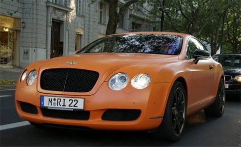  bentley continental gt màu độc - 1