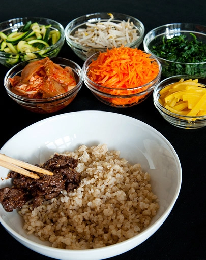 Bibimbap món cơm trộn ngon mê của người hàn - 7